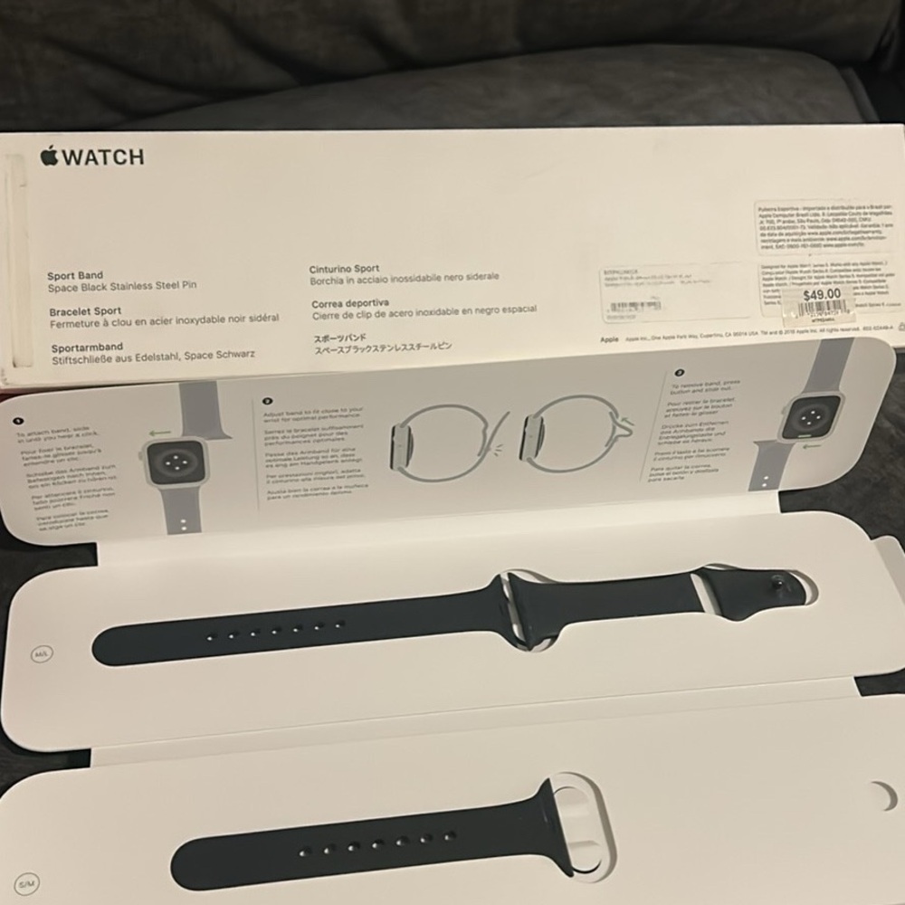 Apple Watch Black Band